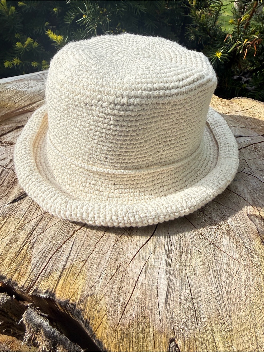 The Scala Collection Cotton Weaved White Fedora Hat